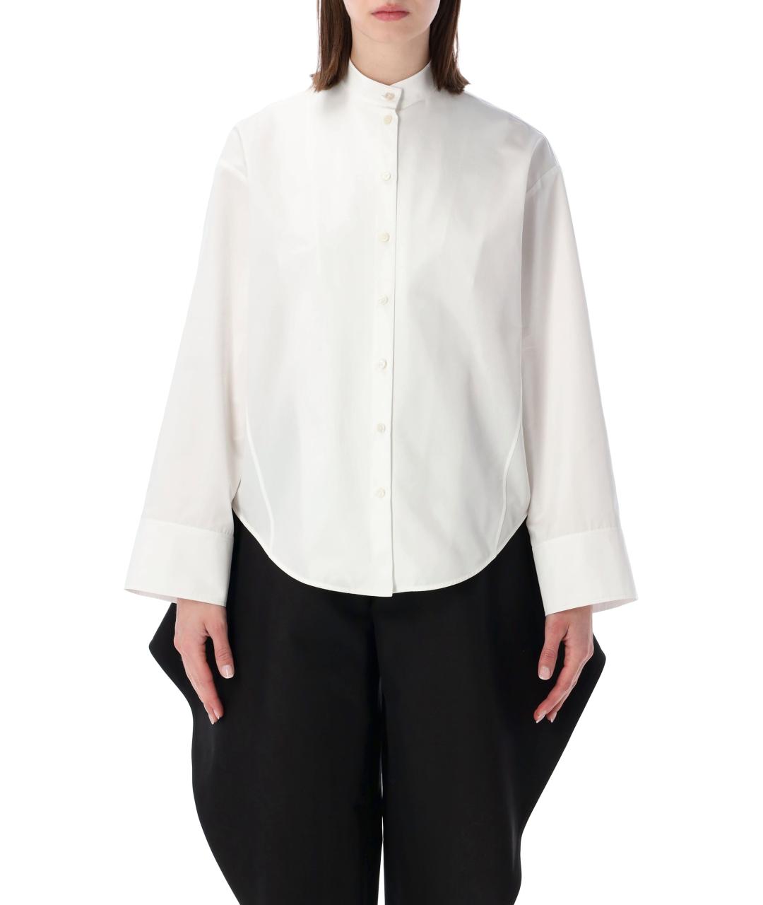 ALAIA Белая хлопковая рубашка, фото 1