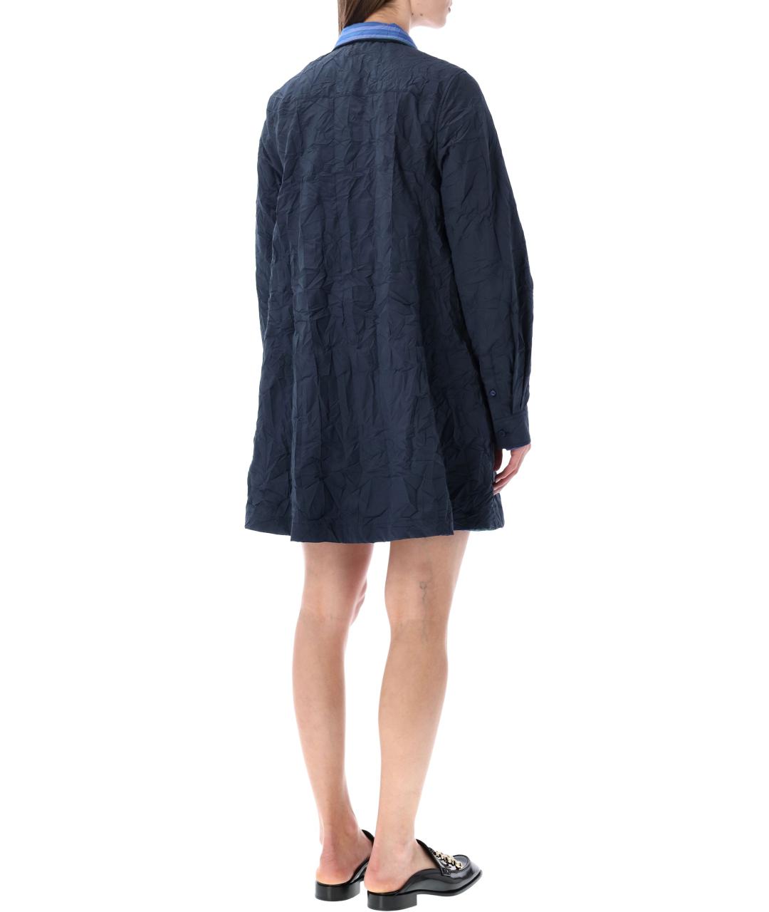 LOEWE Мульти полиэстеровое повседневное платье, фото 2