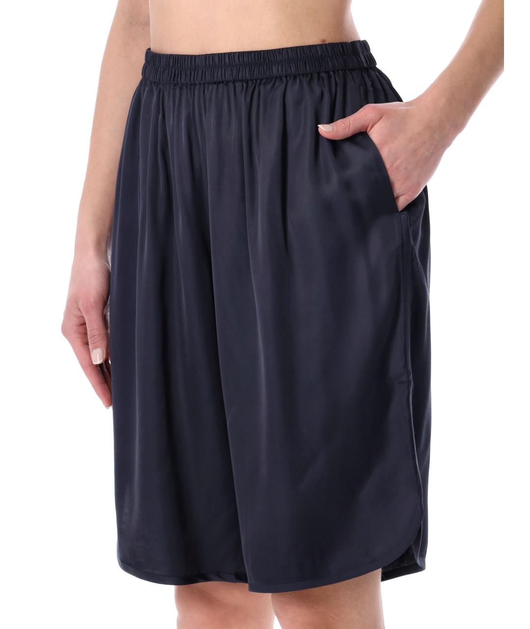 THE FRANKIE SHOP Темно-синие шорты, фото 3