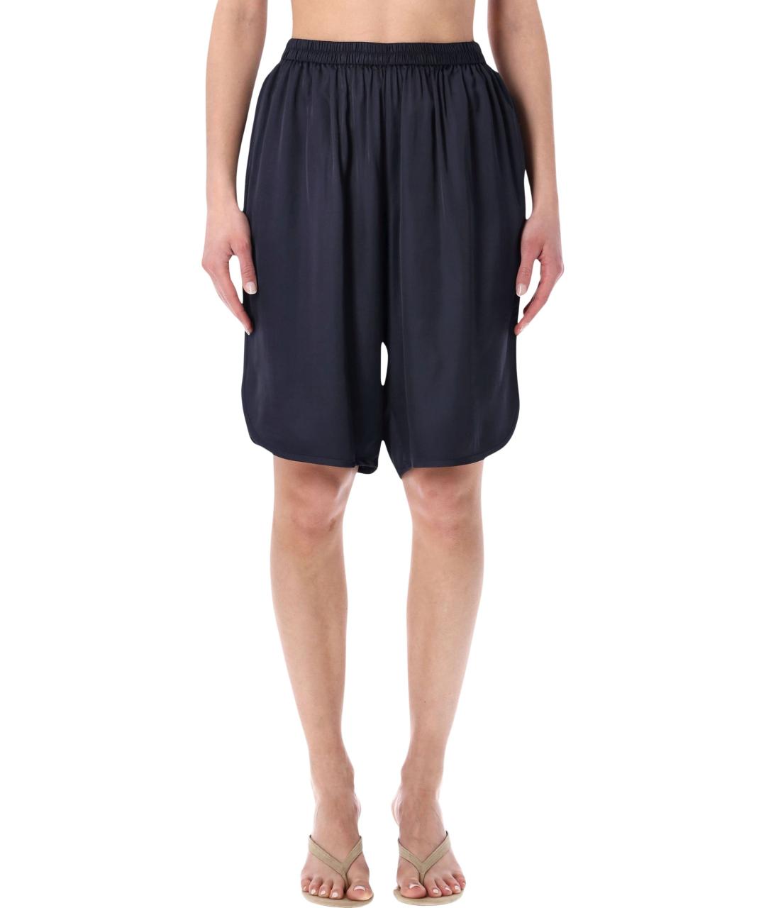 THE FRANKIE SHOP Темно-синие шорты, фото 1