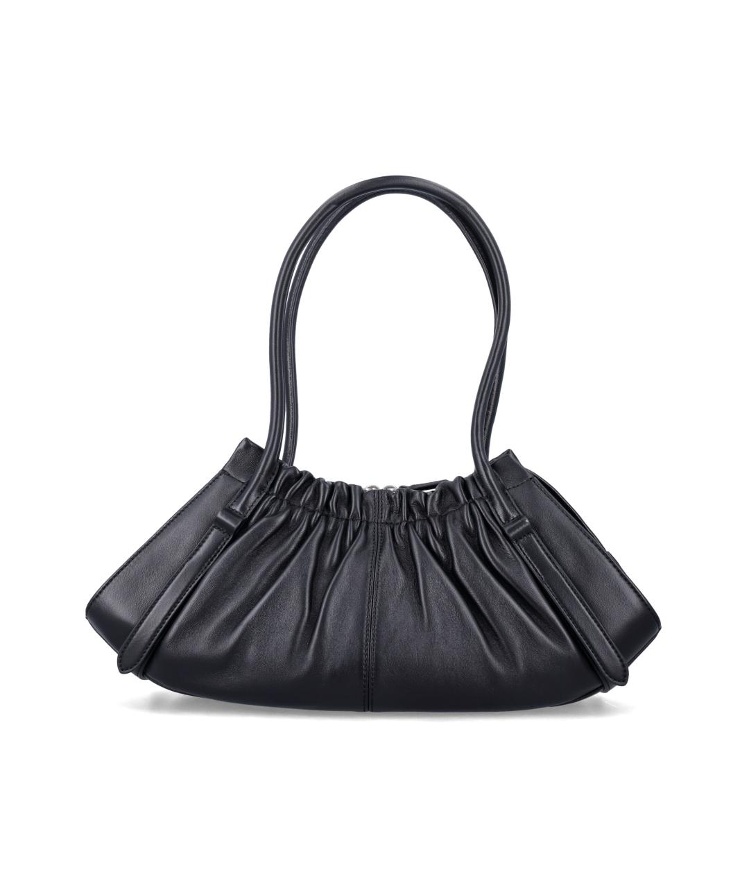 MARC JACOBS Черная кожаная сумка через плечо, фото 3