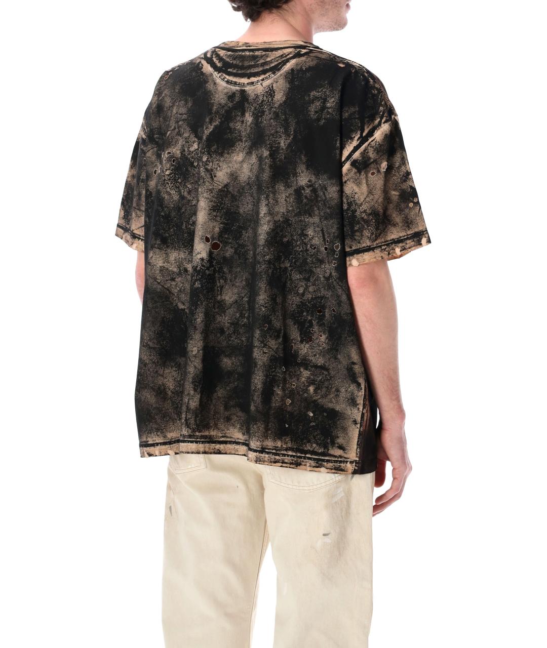 ACNE STUDIOS Мульти хлопковая футболка, фото 2