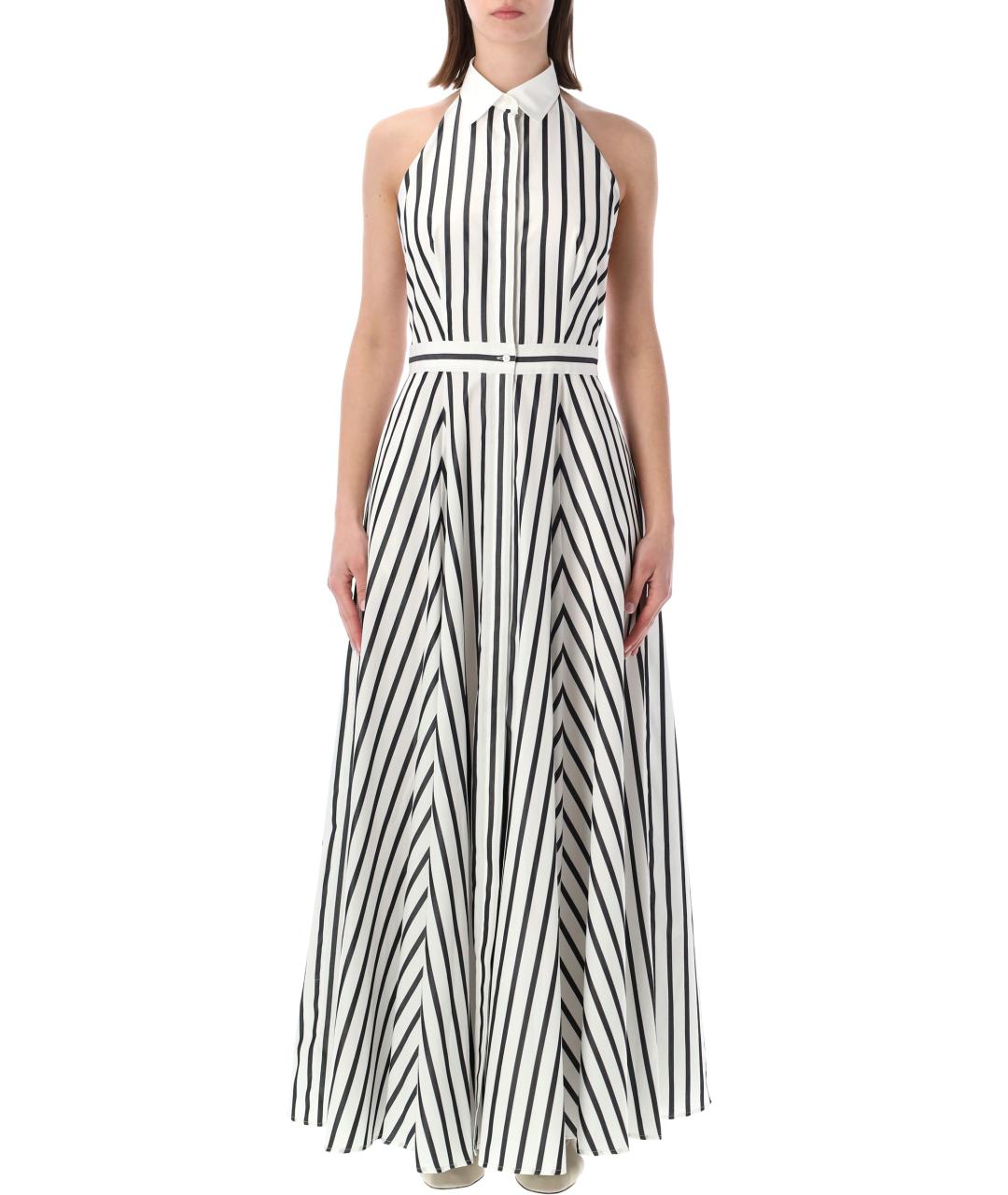 RALPH LAUREN Мульти хлопковое вечернее платье, фото 1