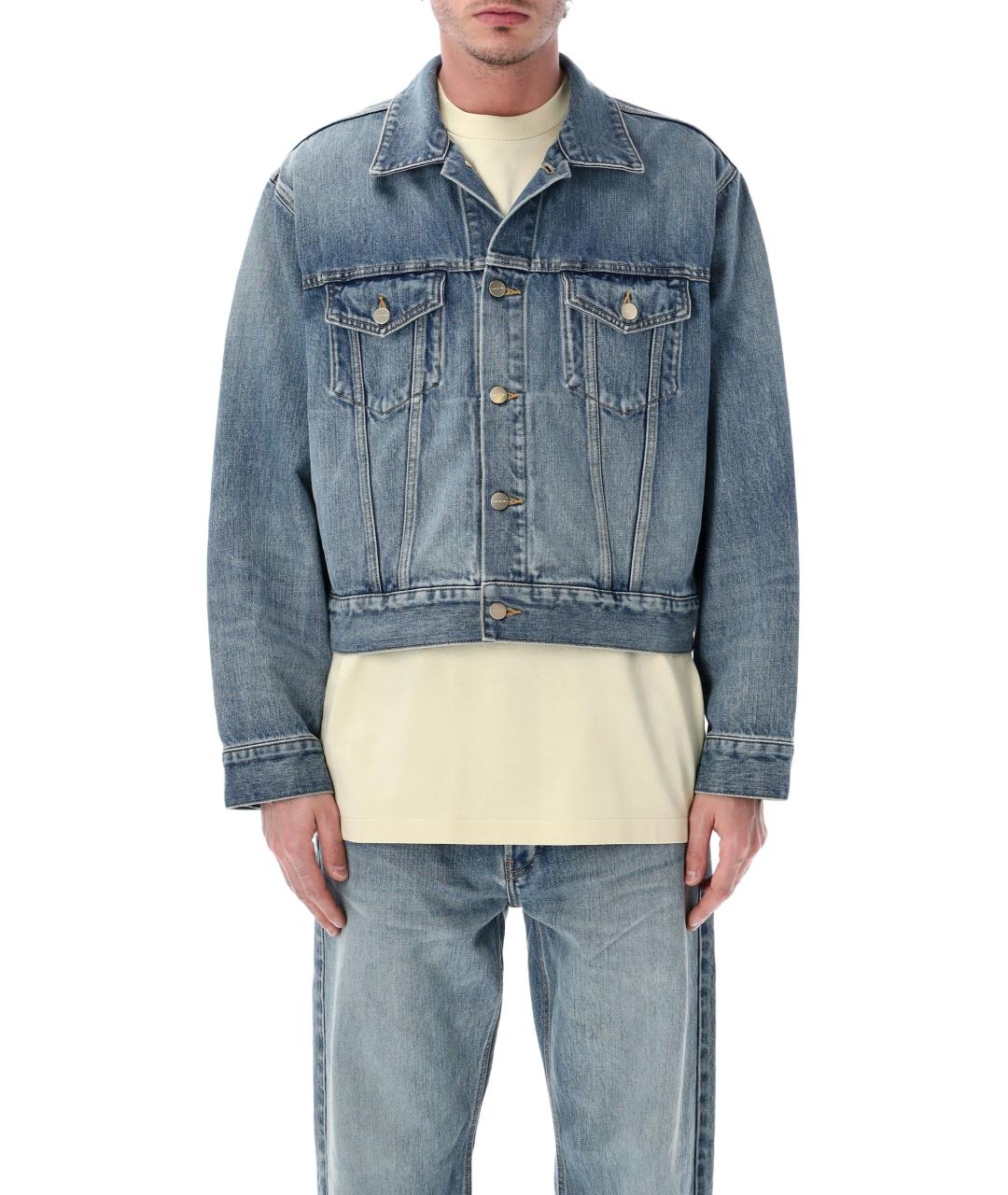 FEAR OF GOD Синяя деним куртка, фото 1