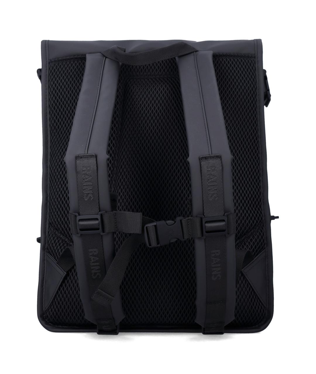 RAINS Черный рюкзак, фото 3