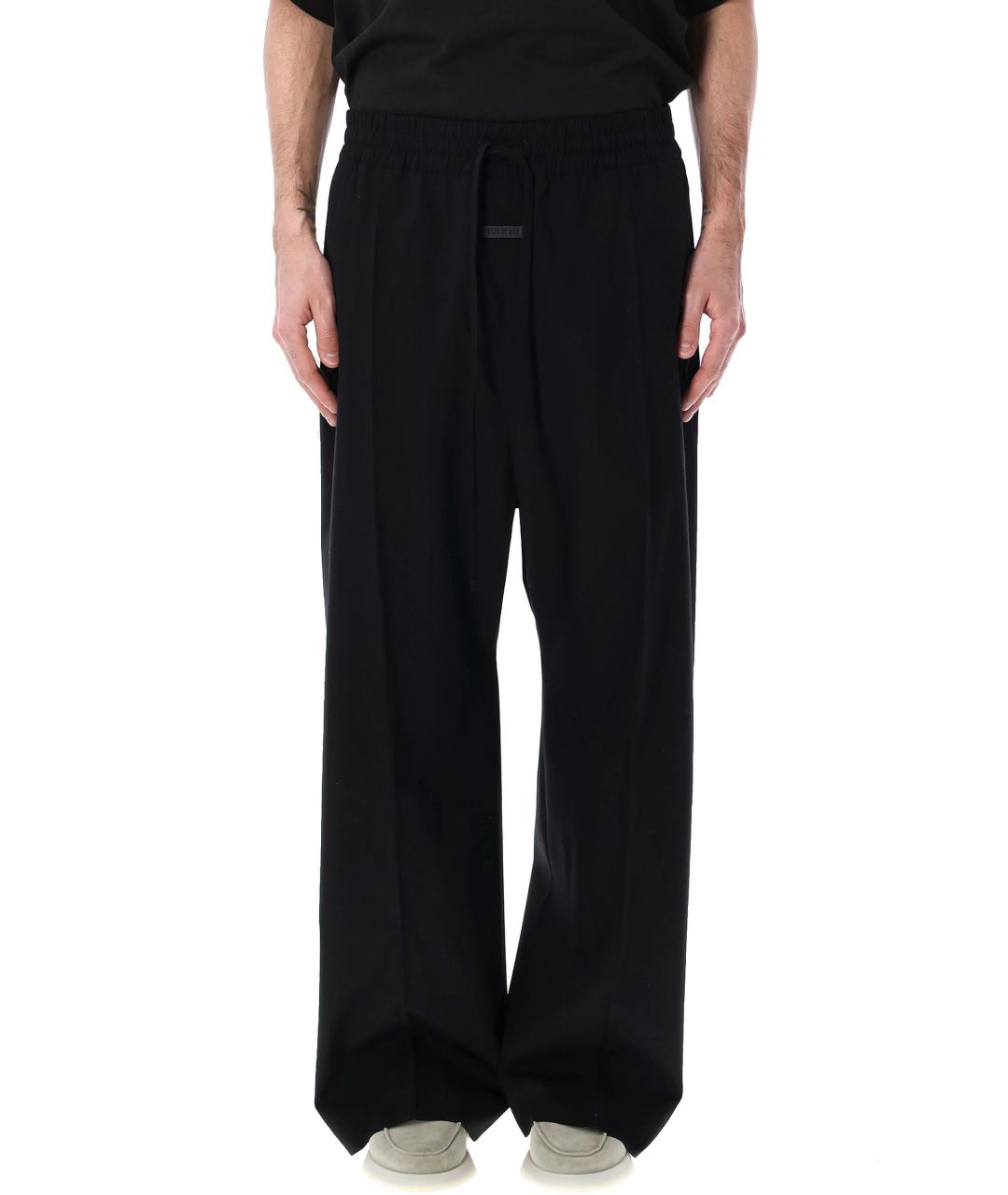 FEAR OF GOD Черные хлопковые повседневные брюки, фото 1