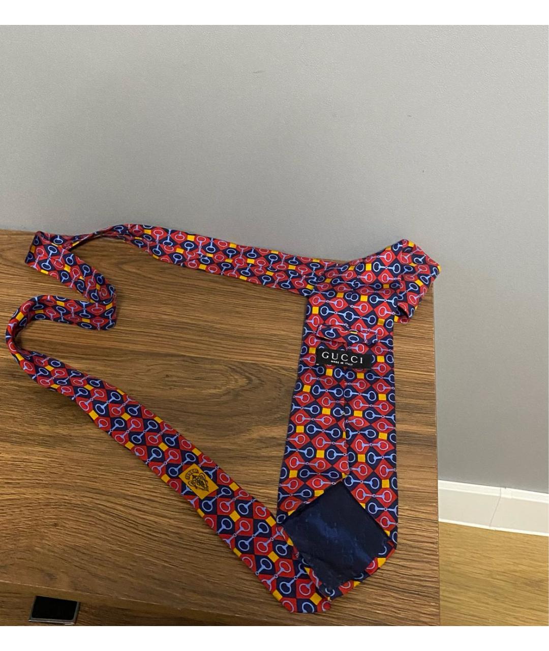 GUCCI Мульти шелковый галстук, фото 2