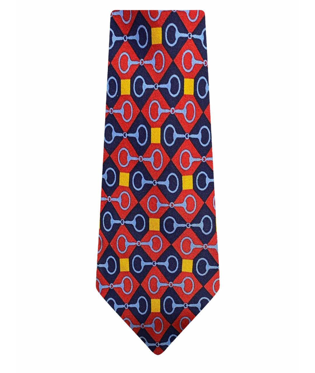 GUCCI Мульти шелковый галстук, фото 1