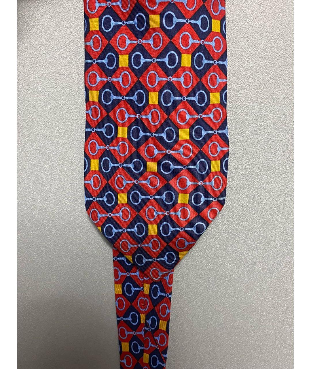 GUCCI Мульти шелковый галстук, фото 7