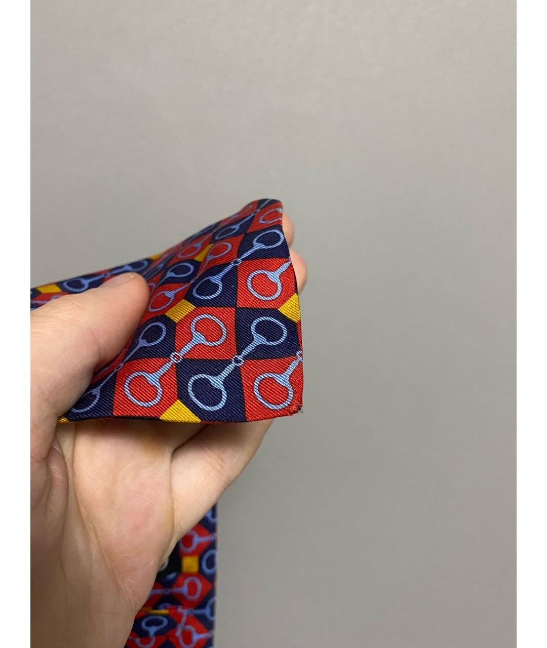 GUCCI Мульти шелковый галстук, фото 6