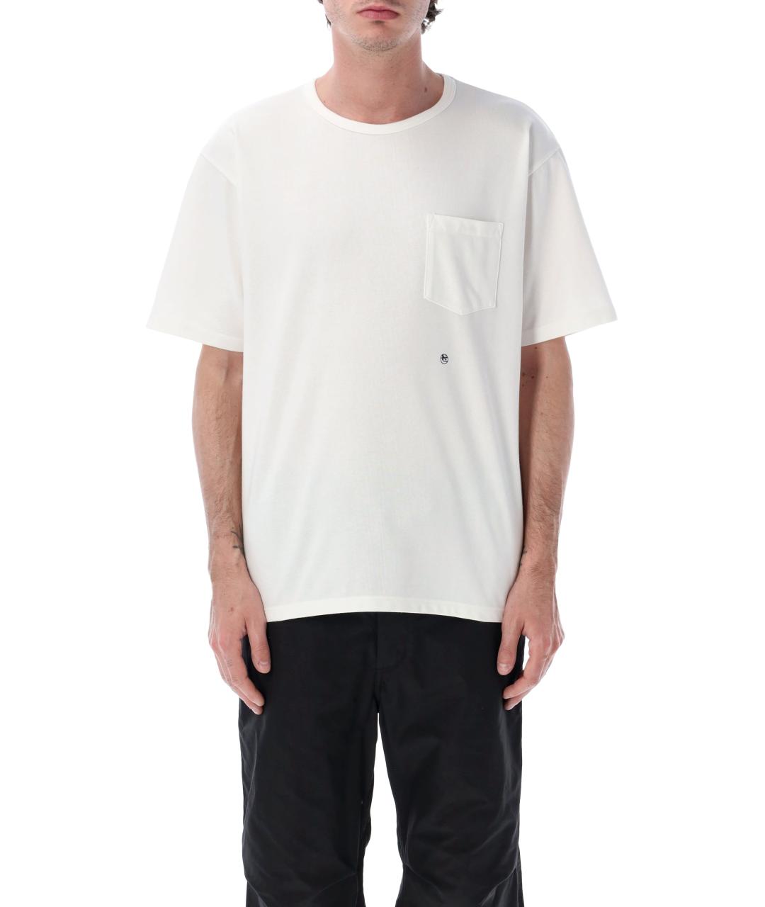 NAMAMICA Белая хлопковая футболка, фото 1