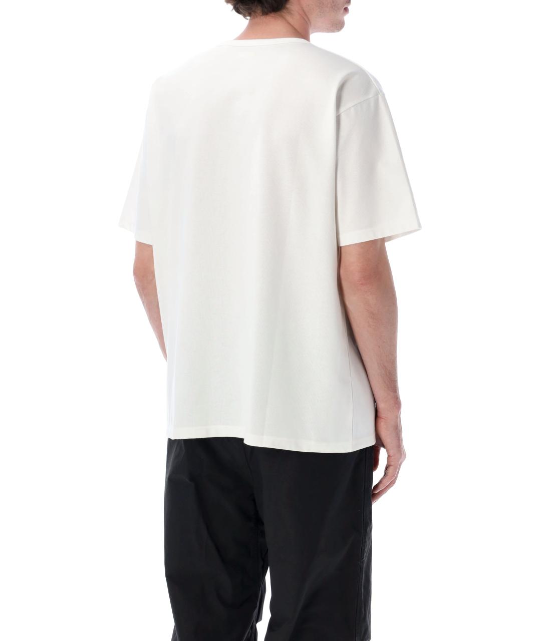 NAMAMICA Белая хлопковая футболка, фото 2