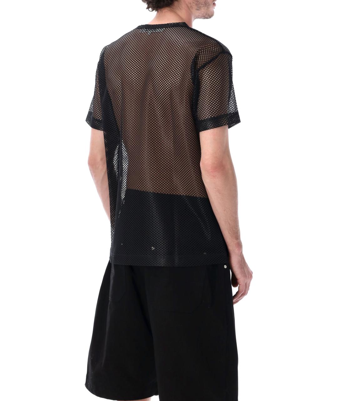 COMME DES GARÇONS PLAY Черная футболка, фото 2