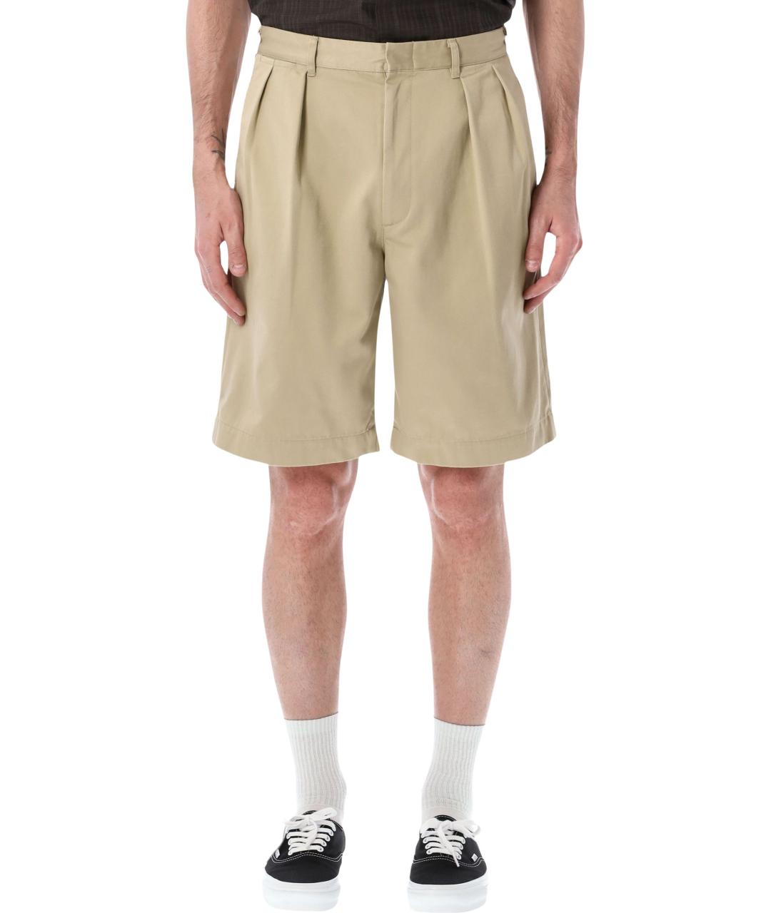 NAMAMICA Бежевые хлопковые шорты, фото 1