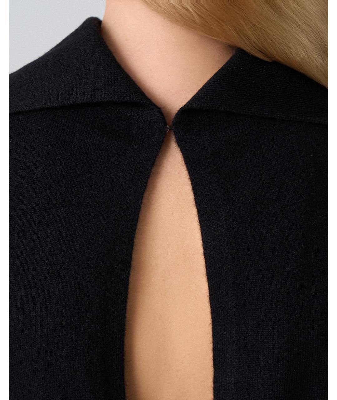 PERVERT Черная кашемировая майка, фото 8