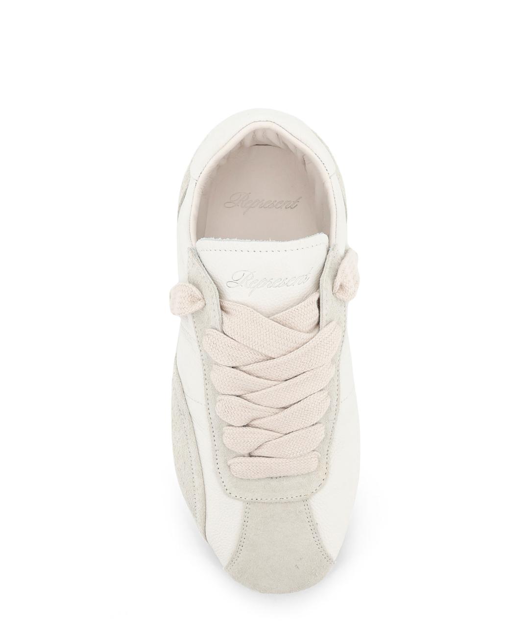 REPRESENT Кожаные низкие кроссовки / кеды, фото 5