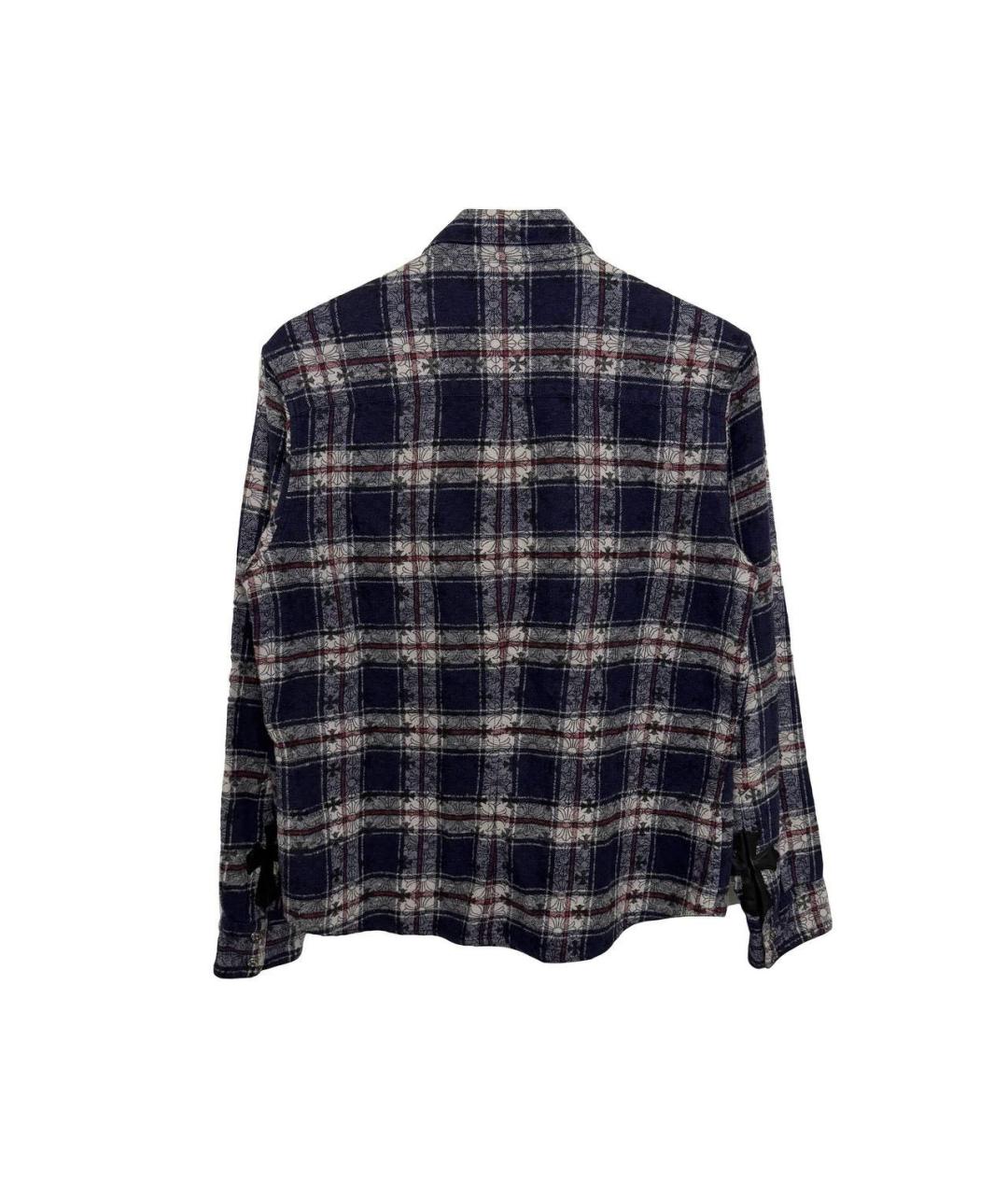 CHROME HEARTS Темно-синяя кэжуал рубашка, фото 3