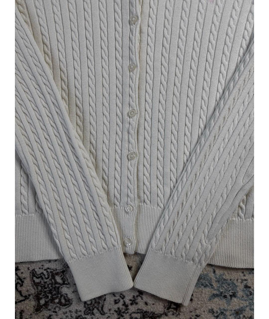 POLO RALPH LAUREN Белый хлопковый джемпер / свитер, фото 8