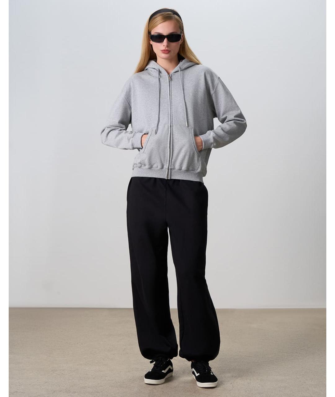 PERVERT Черные хлопковые спортивные брюки и шорты, фото 8