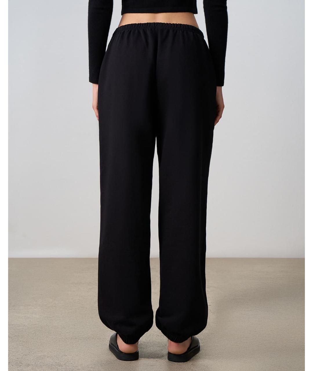 PERVERT Черные хлопковые спортивные брюки и шорты, фото 6