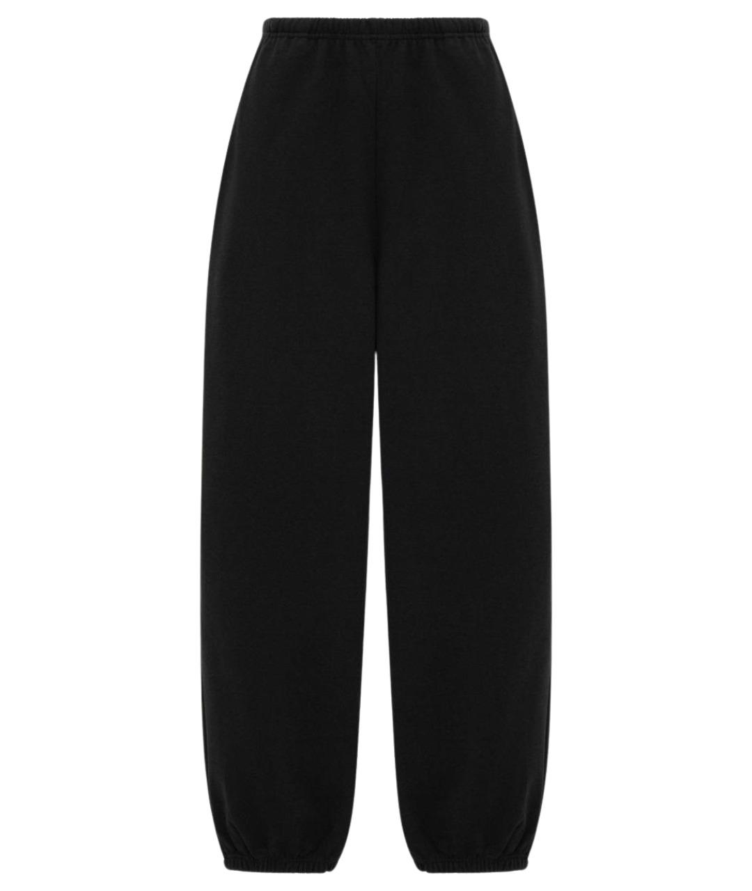 PERVERT Черные хлопковые спортивные брюки и шорты, фото 1