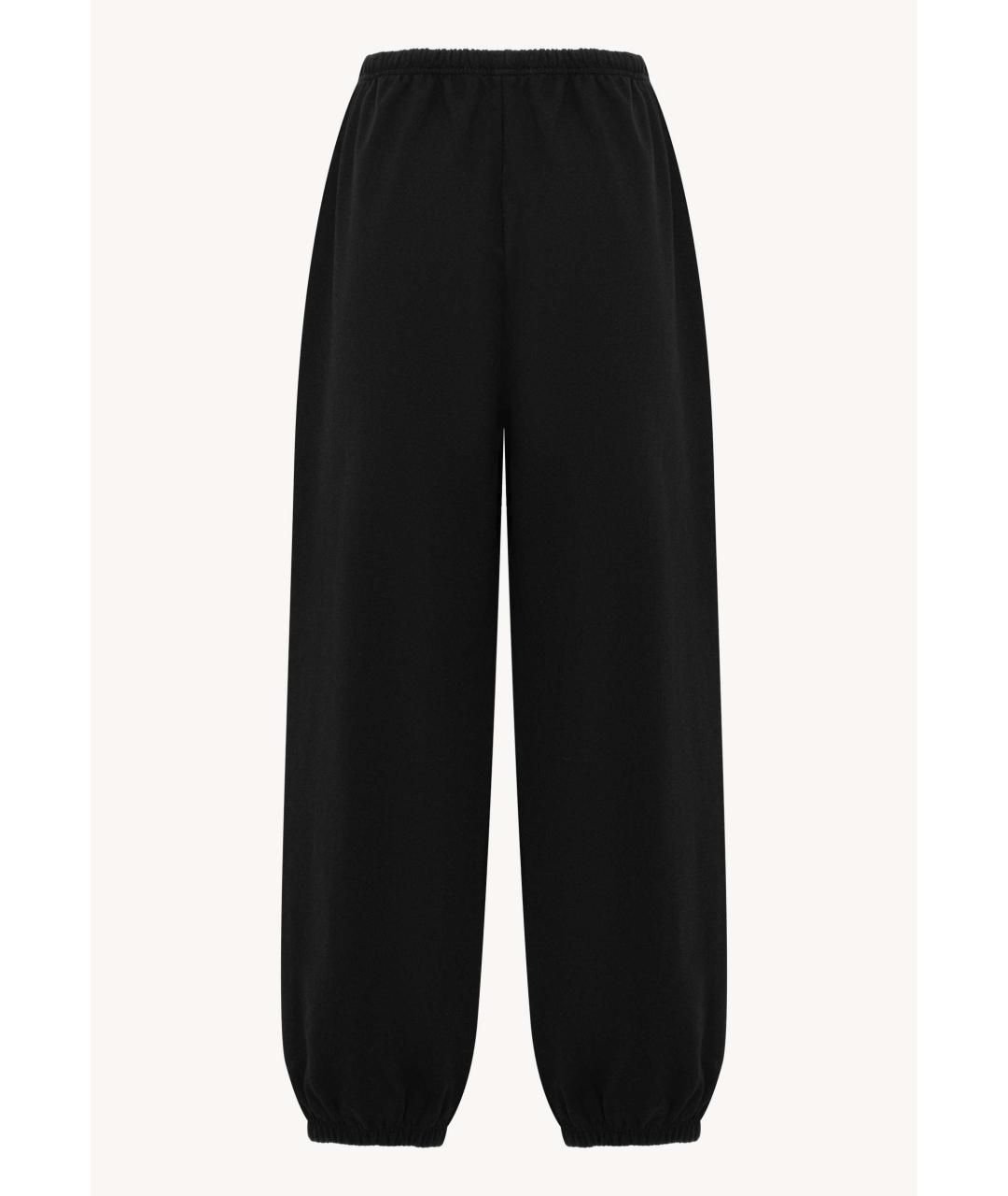 PERVERT Черные хлопковые спортивные брюки и шорты, фото 2