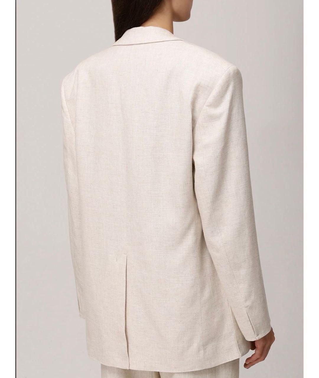 JACQUEMUS Бежевый жакет/пиджак, фото 2