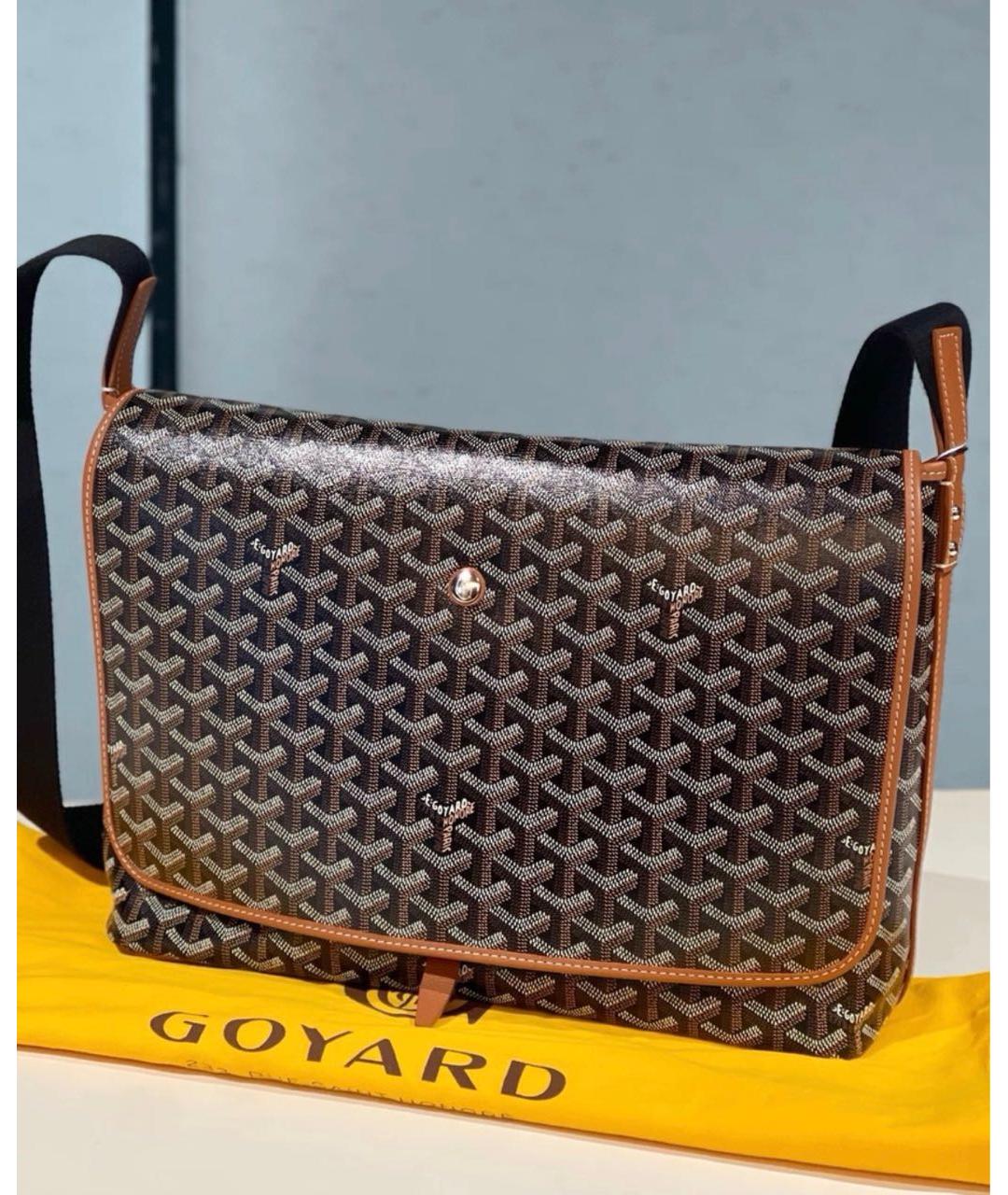 GOYARD Коричневая сумка на плечо, фото 5