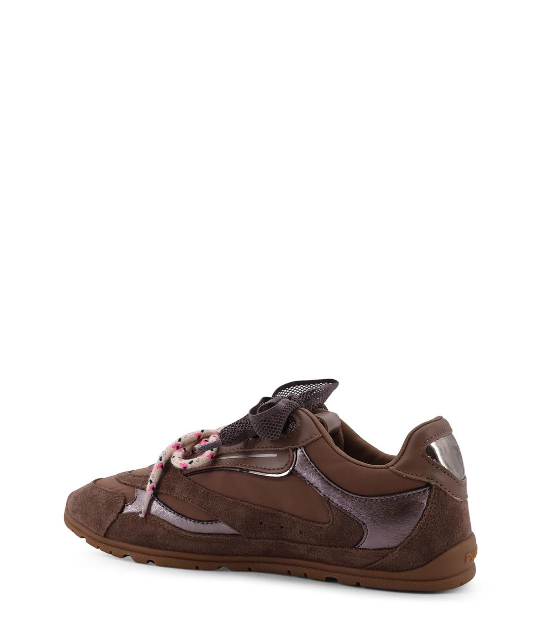 PINKO Коричневые кроссовки, фото 3