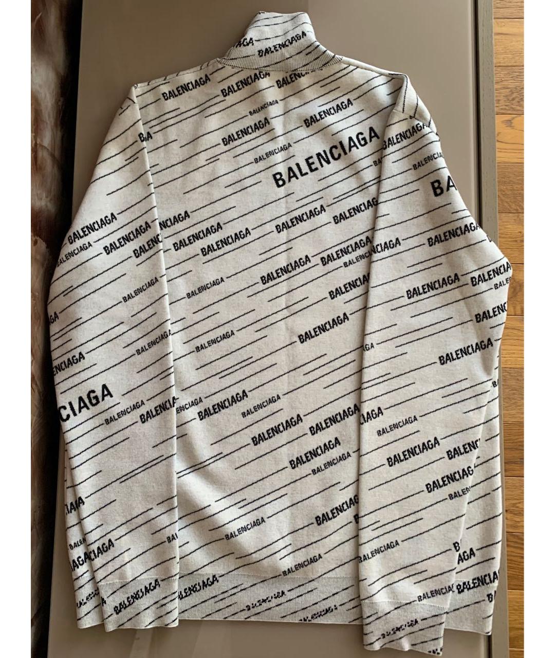 BALENCIAGA Серый шерстяной джемпер / свитер, фото 3