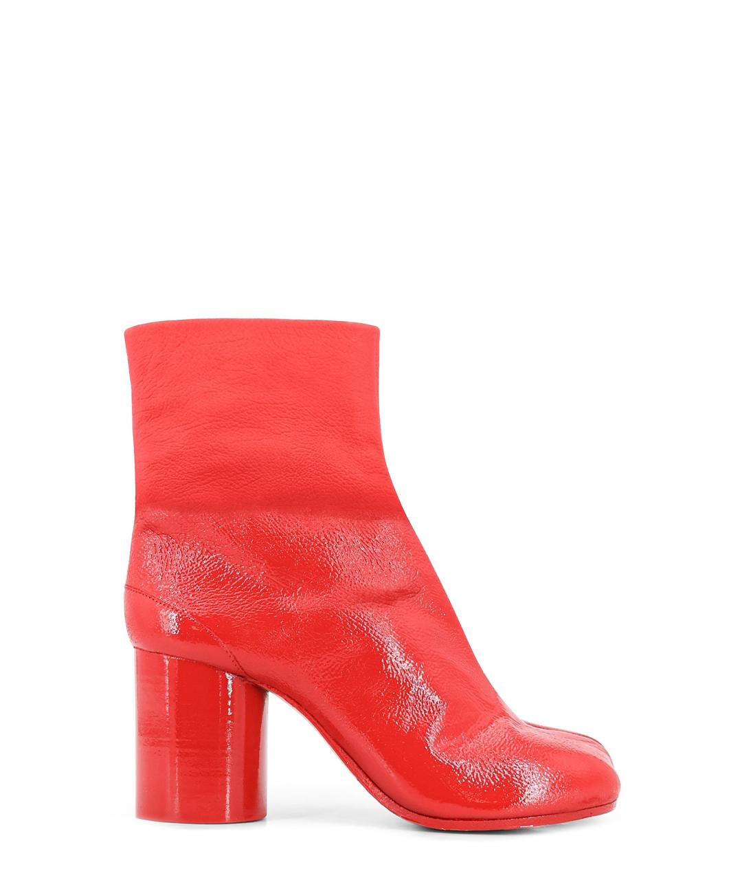 MAISON MARGIELA Коричневые кожаные ботильоны, фото 1