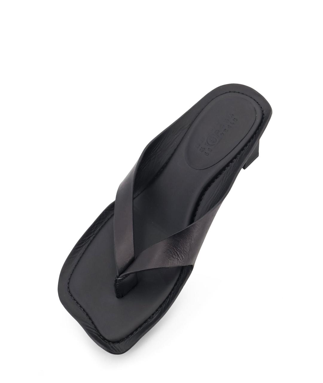 MM6 MAISON MARGIELA Кожаные босоножки, фото 5