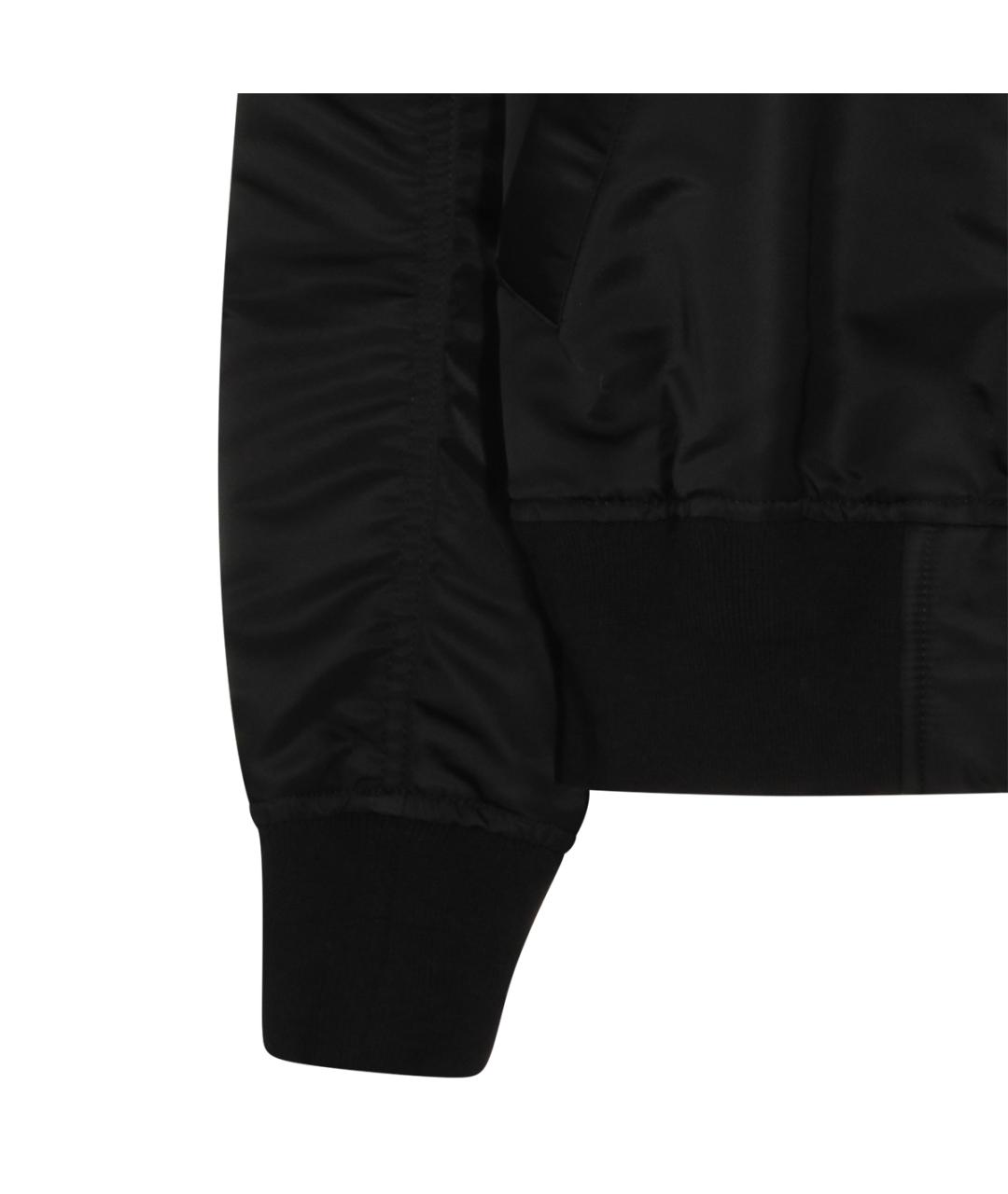 SACAI Черная полиамидовая куртка, фото 4