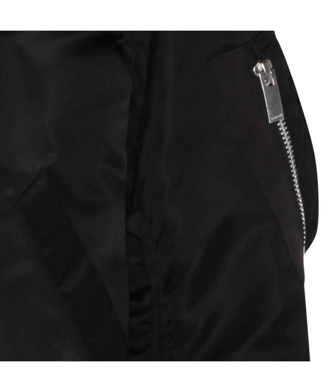SACAI Черная полиамидовая куртка, фото 3