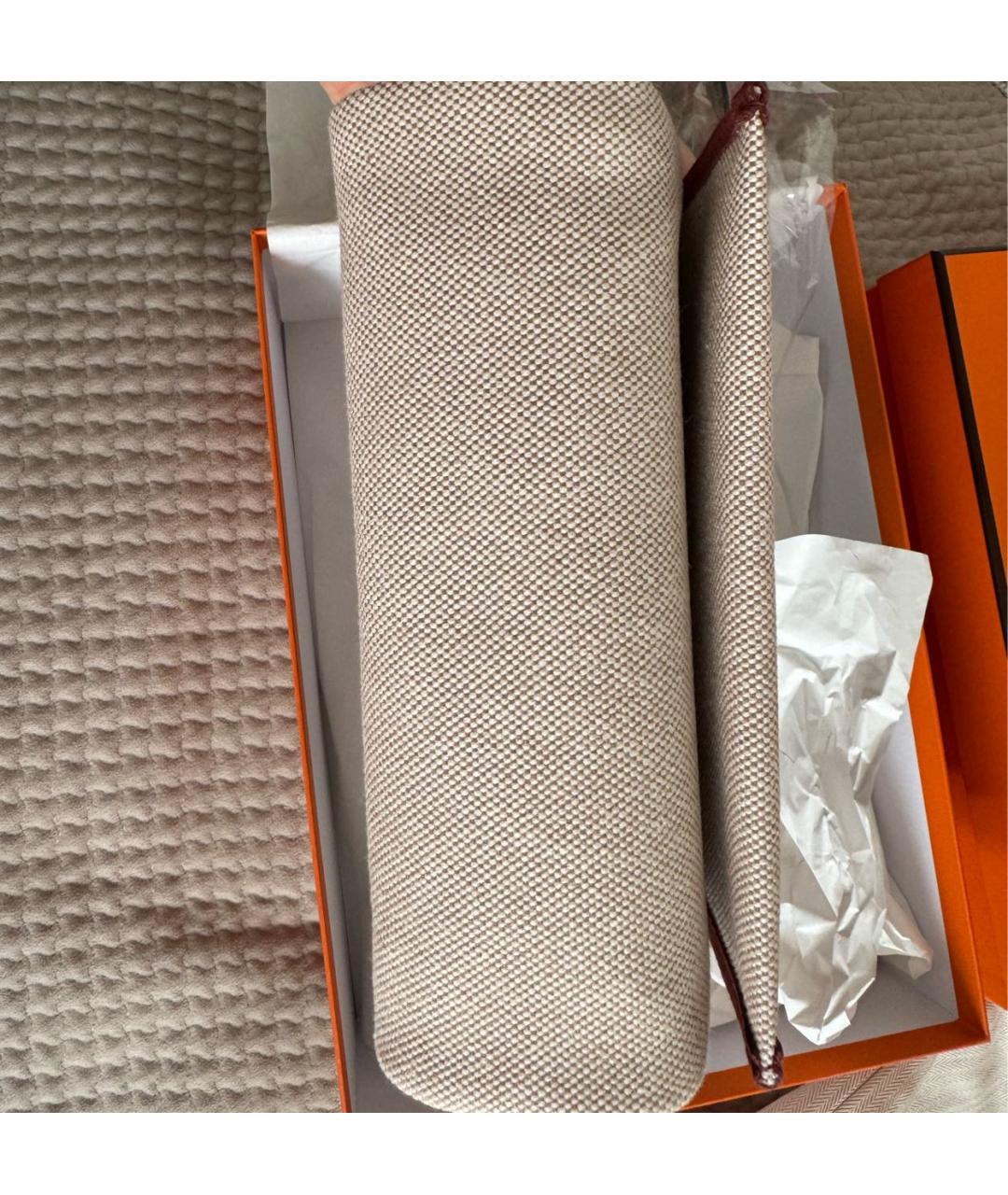 HERMES Тканевая сумка через плечо, фото 5