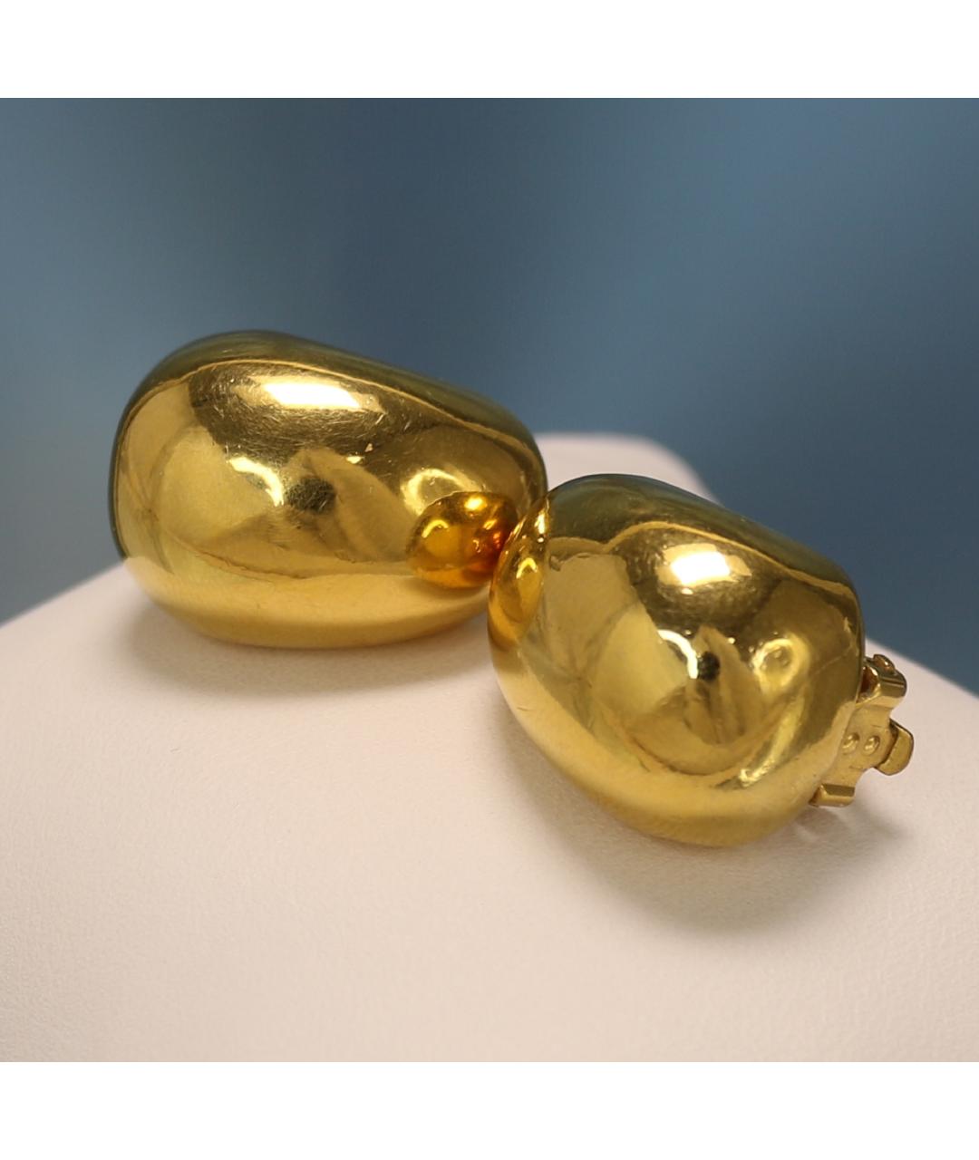 GIVENCHY Золотые позолоченные клипсы, фото 2