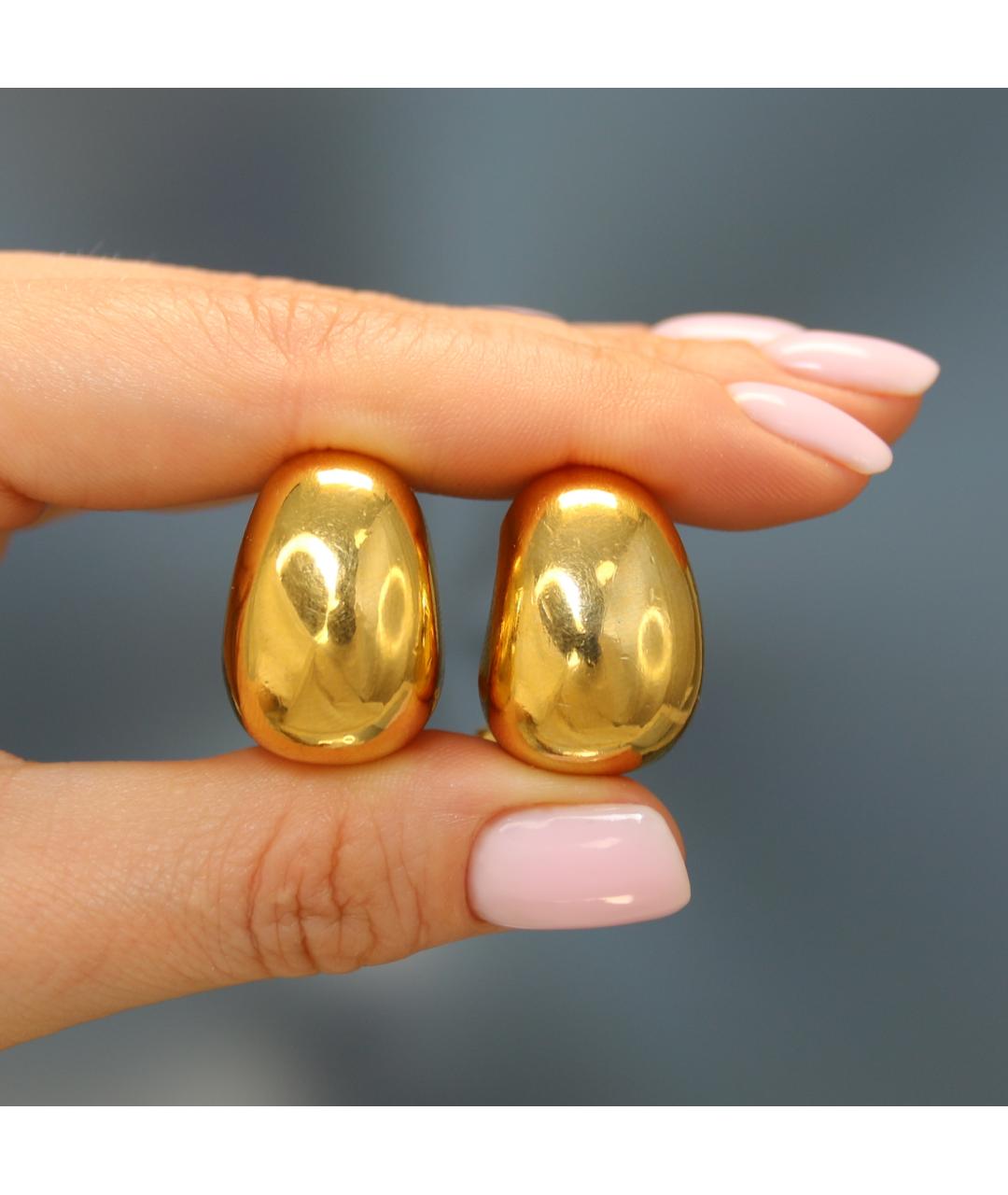 GIVENCHY Золотые позолоченные клипсы, фото 10