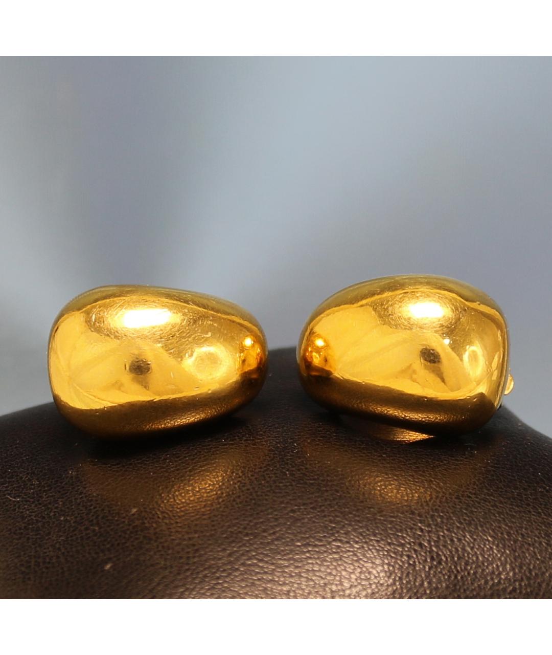 GIVENCHY Золотые позолоченные клипсы, фото 9