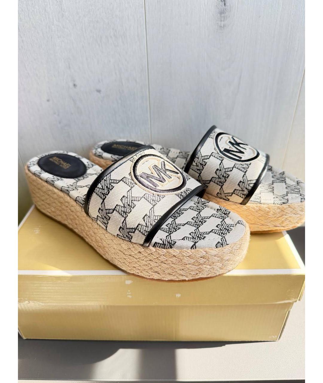 MICHAEL KORS Текстильные шлепанцы, фото 5