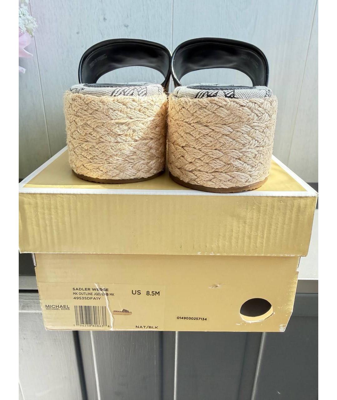 MICHAEL KORS Текстильные шлепанцы, фото 3