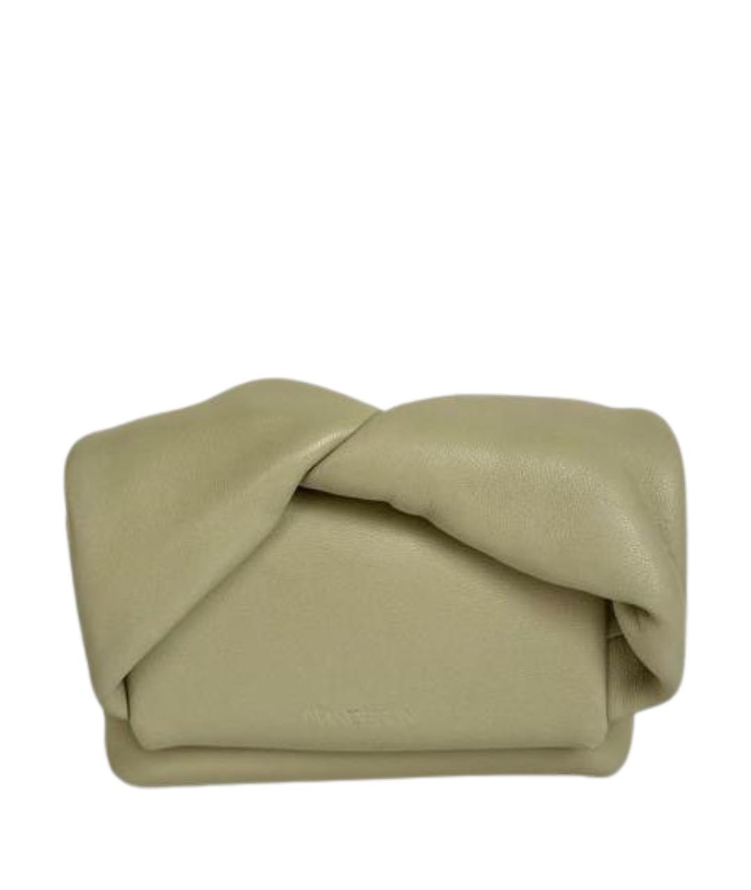 J.W.ANDERSON Салатовая кожаная сумка через плечо, фото 1