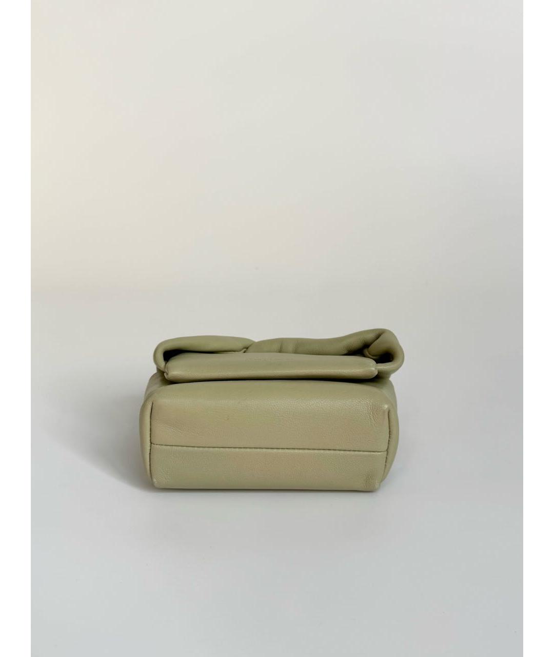 J.W.ANDERSON Салатовая кожаная сумка через плечо, фото 8