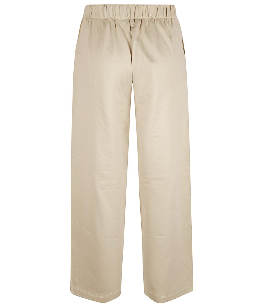 MAX MARA Коричневые прямые брюки, фото 3