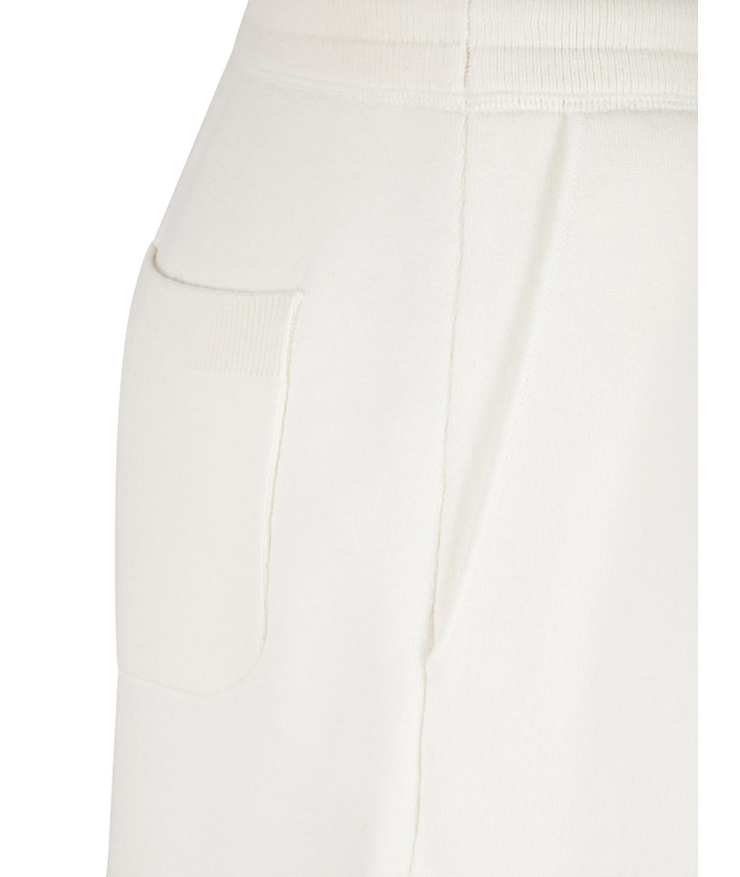 TOM FORD Бежевые шерстяные прямые брюки, фото 3