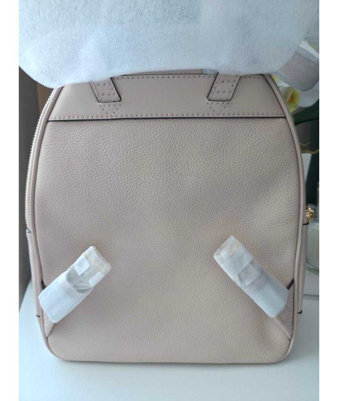 MICHAEL KORS Розовый кожаный рюкзак, фото 8