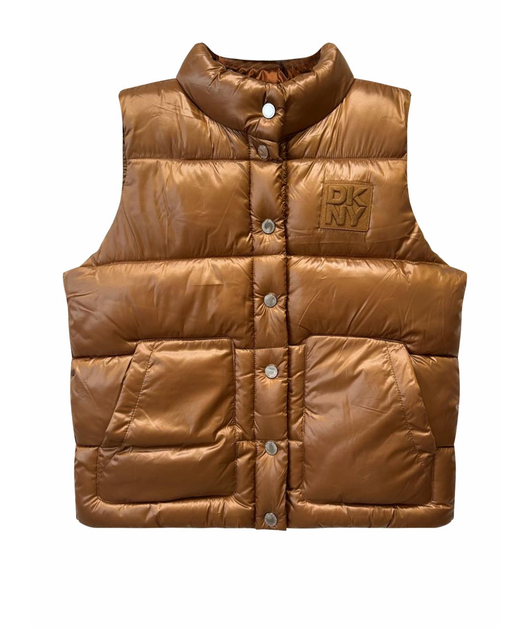 DKNY Коричневый жилет, фото 1