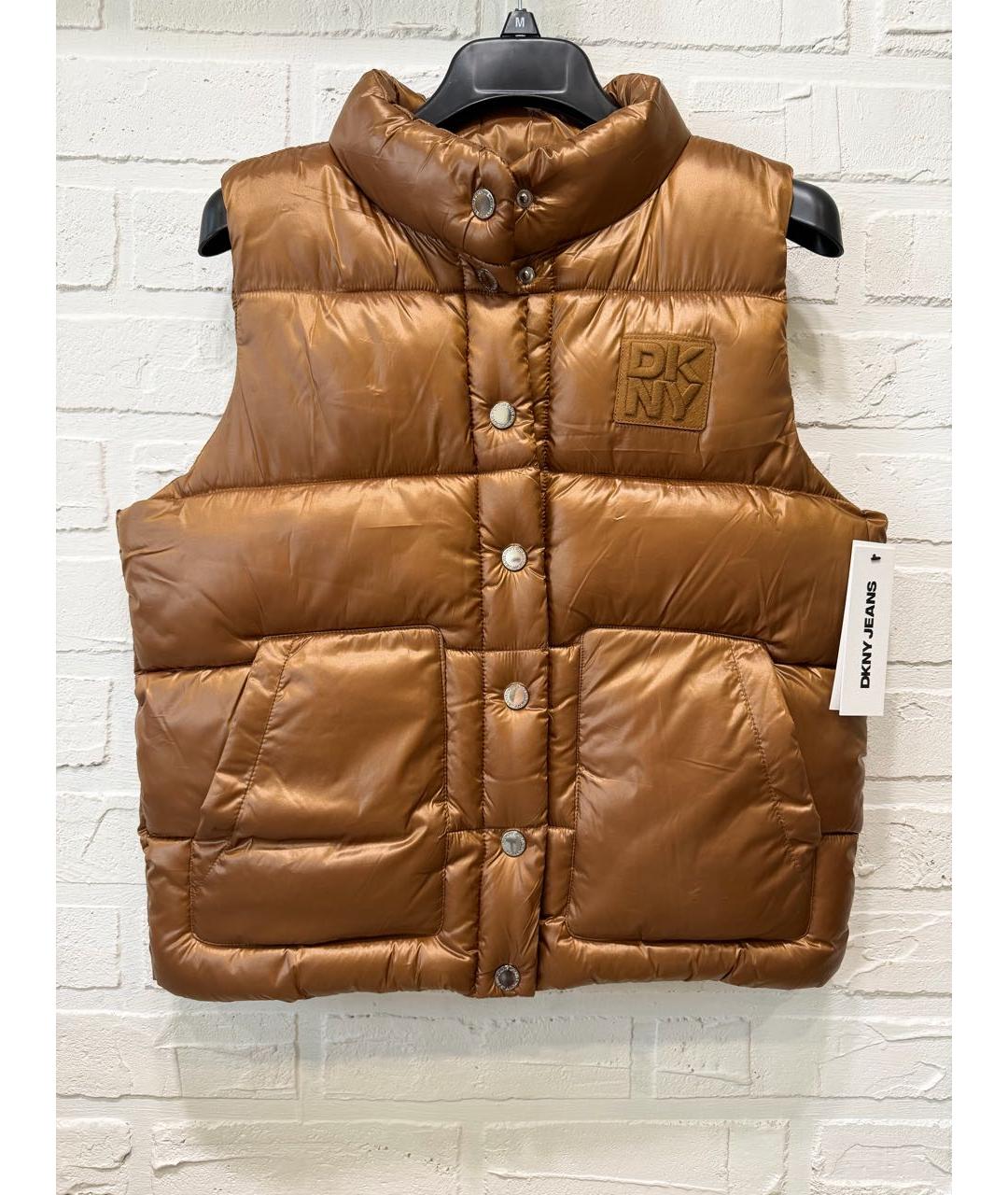 DKNY Коричневый жилет, фото 5