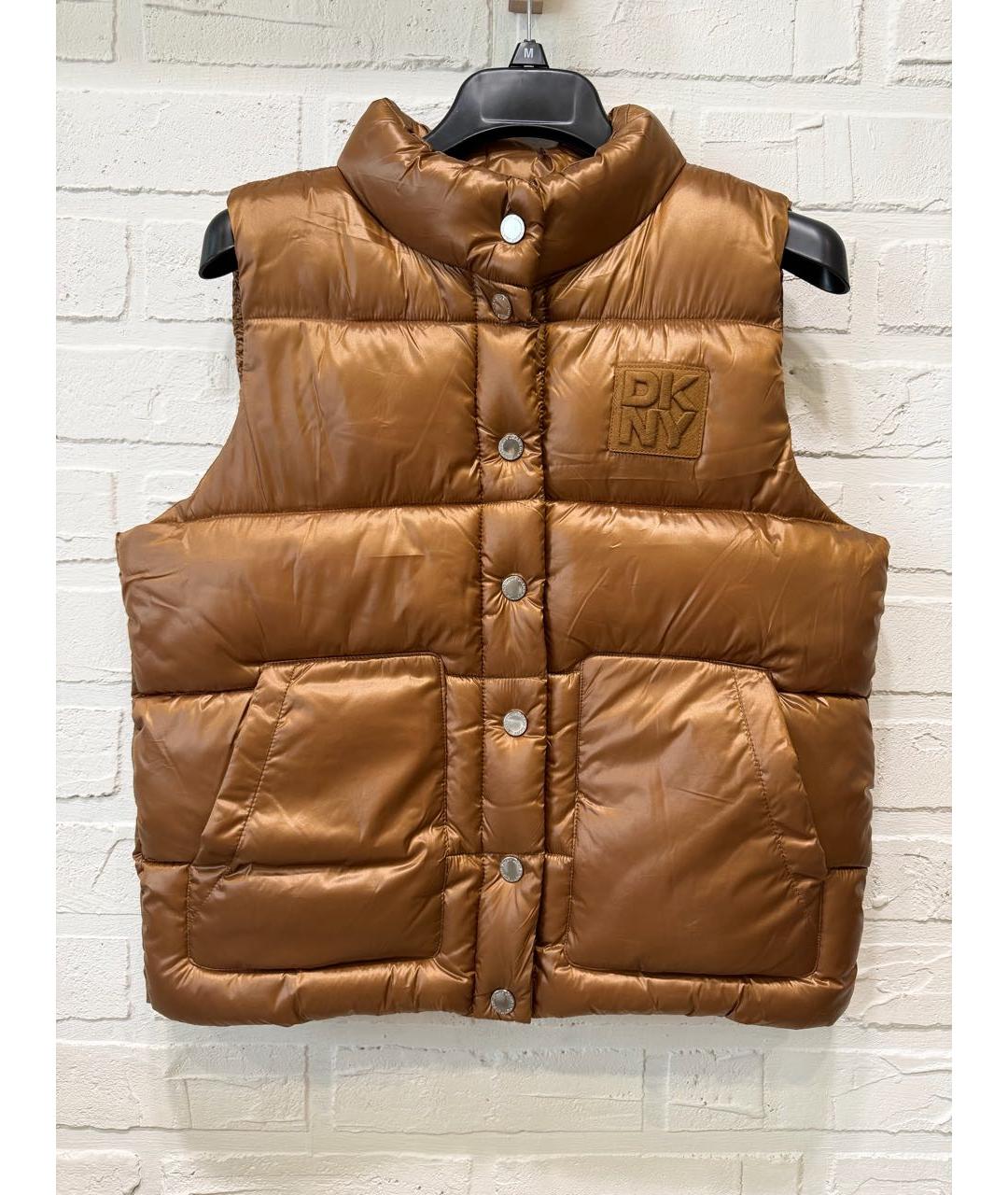DKNY Коричневый жилет, фото 6