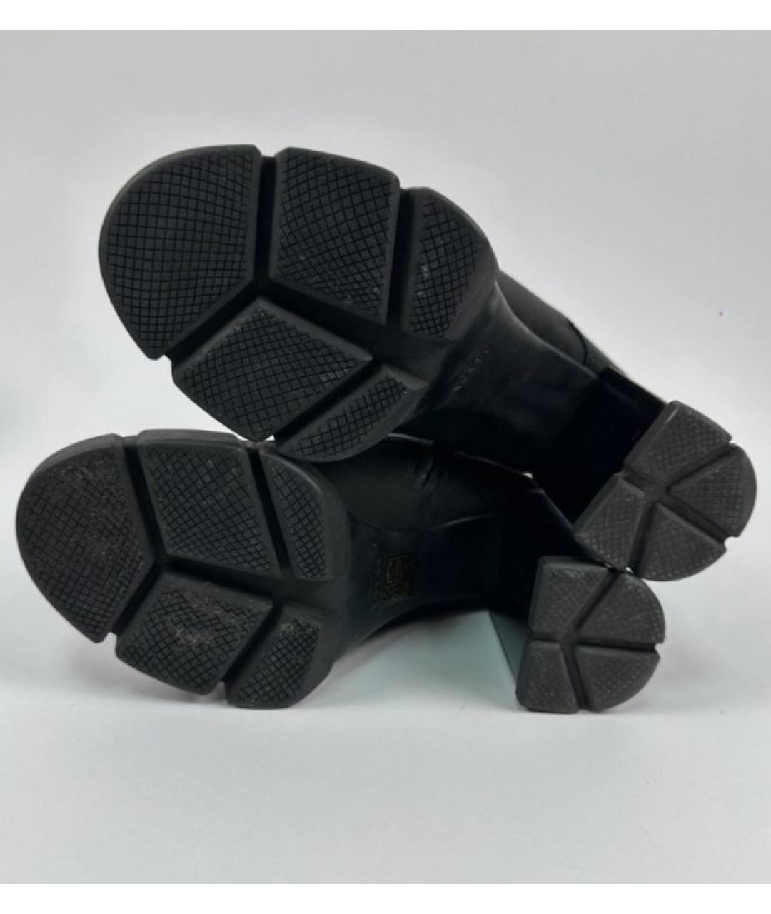 PRADA Черные ботинки, фото 5