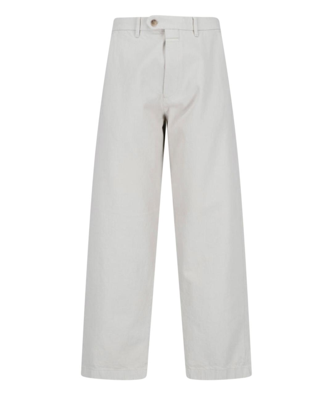 CLOSED Серые хлопковые повседневные брюки, фото 1